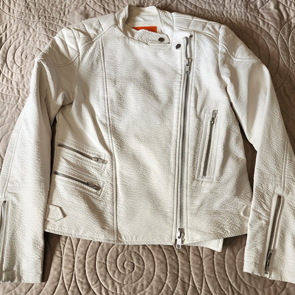 Vegan Leather Moto Jacket